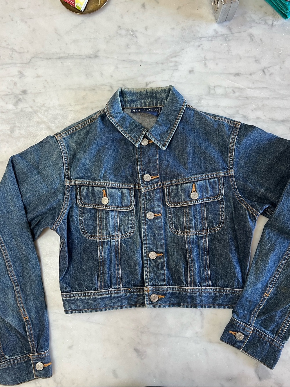 Rare Cropped Ralph Lauren Denim Jacket!